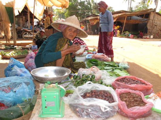 Sur la route du Lac de Tonle Sap