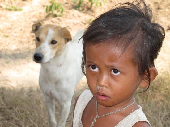Sur la route du Lac de Tonle Sap