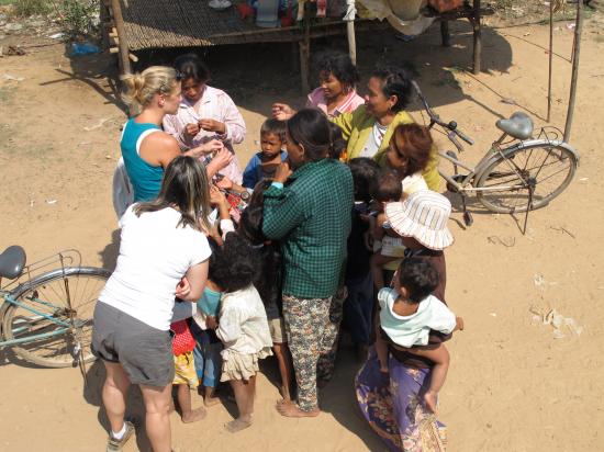 Sur la route du Lac de Tonle Sap