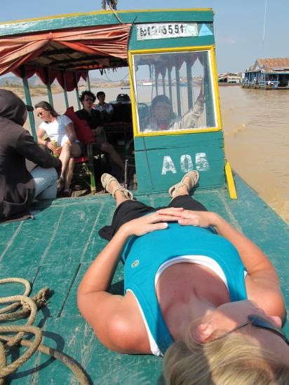 Sur la route du Lac de Tonle Sap