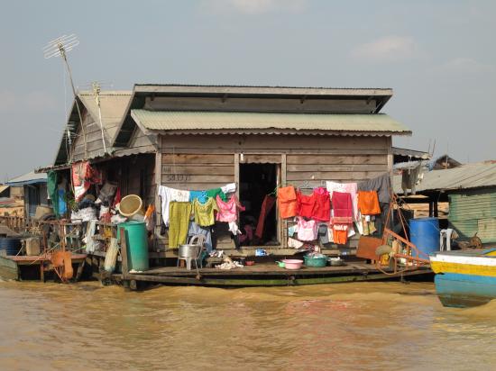 Sur la route du Lac de Tonle Sap
